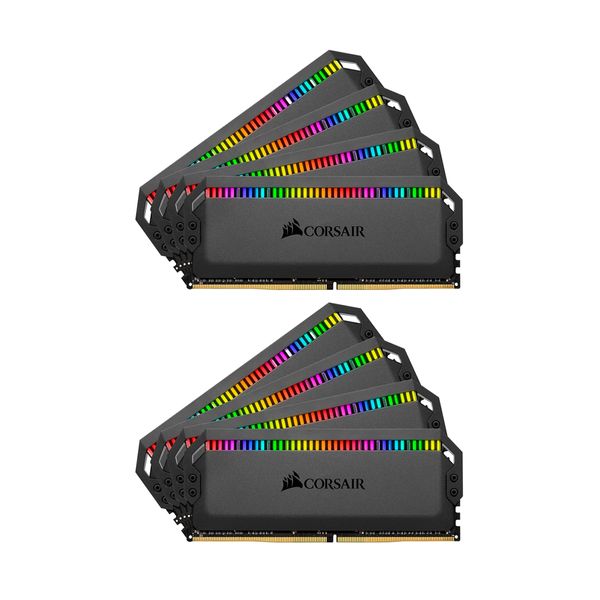 Corsair Corsair Dominator Platinum RGB 16GB DDR4-3800MHz C19 DIMM x8 Μνήμη RAM