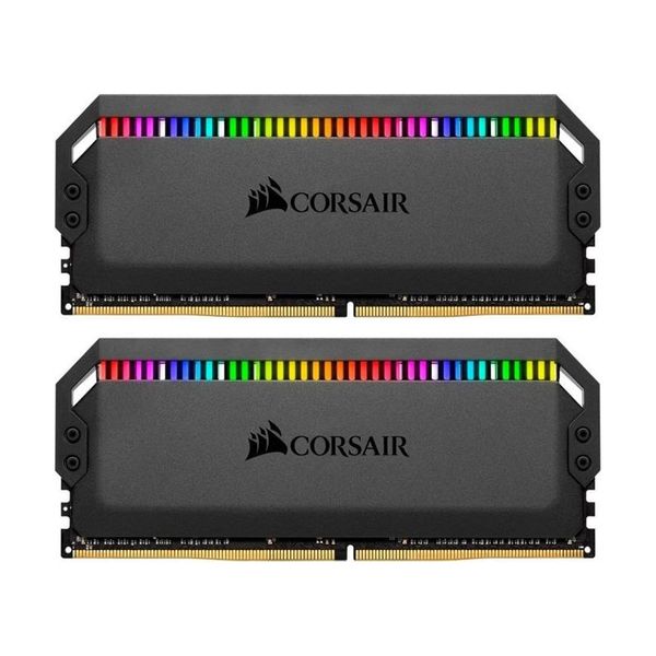 Corsair Corsair Dominator Platinum RGB 8GB DDR4-4000MHz C19 DIMM x2 (C-840006609445) Μνήμη RAM