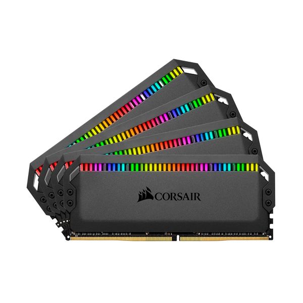 Corsair Corsair Dominator Platinum RGB 8GB DDR4-4000MHz C19 x4 Μνήμη RAM