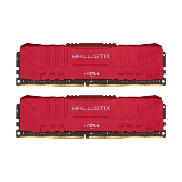 Crucial Crucial Ballistix 8GB DDR4-2666MHz CL16 UDIMM (BL2K8G26C16U4R) x2 Μνήμη RAM
