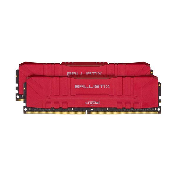 Crucial Crucial Ballistix 16GB DDR4-3000MHz CL15 (BL2K16G32C16U4R) x2 Μνήμη RAM