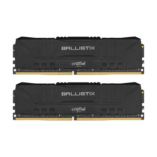 Crucial Crucial Ballistix 16GB DDR4 3000MHz C16 (BL2K16G30C15U4B) x2 Μνήμη RAM