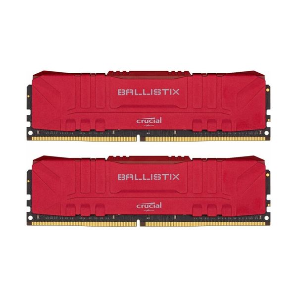Crucial Crucial Ballistix 8GB DDR4-3000MHz C15 (BL2K8G32C16U4W) x2 Μνήμη RAM