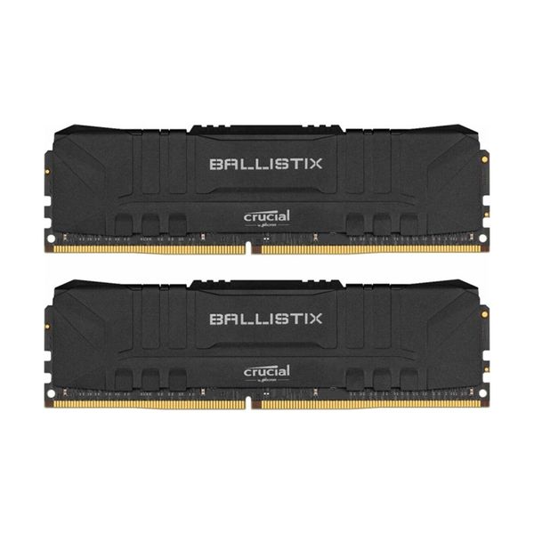 Crucial Crucial Ballistix 32GB DDR4-3200MHz C16 UDIMM (BL2K32G32C16U4B) x2 Μνήμη RAM