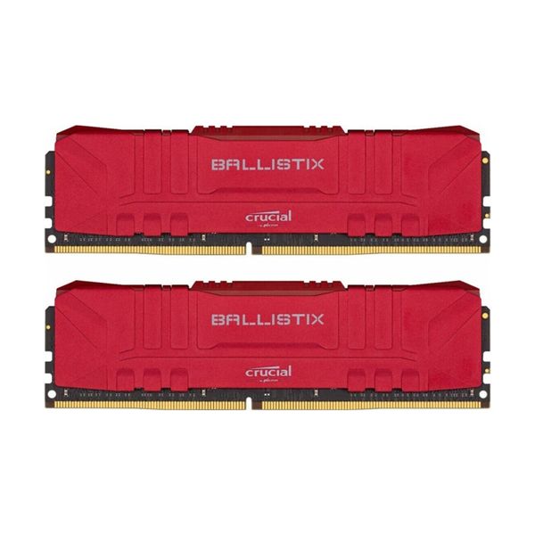 Crucial Crucial Ballistix 32GB DDR4-3200MHz C16 UDIMM (BL2K32G32C16U4R) x2 Μνήμη RAM