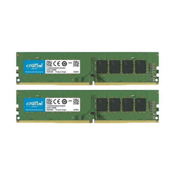 Crucial Crucial 8GB DDR4-3200MHz UDIMM (CT2K8G4DFRA32A) x2 Μνήμη RAM