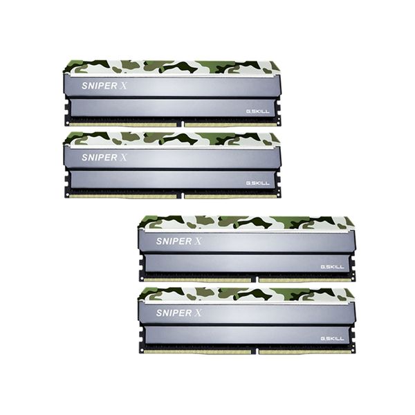 G.Skill G.Skill Sniper X Classic Camo 32GB DDR4-2400MHz (F4-2400C17Q-32GSXF) Μνήμη RAM