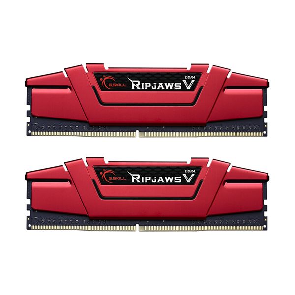 G.Skill G.Skill Ripjaws V 4GB DDR4-2666MHz C15 (F4-2666C15D-8GVR) x2 Μνήμη RAM