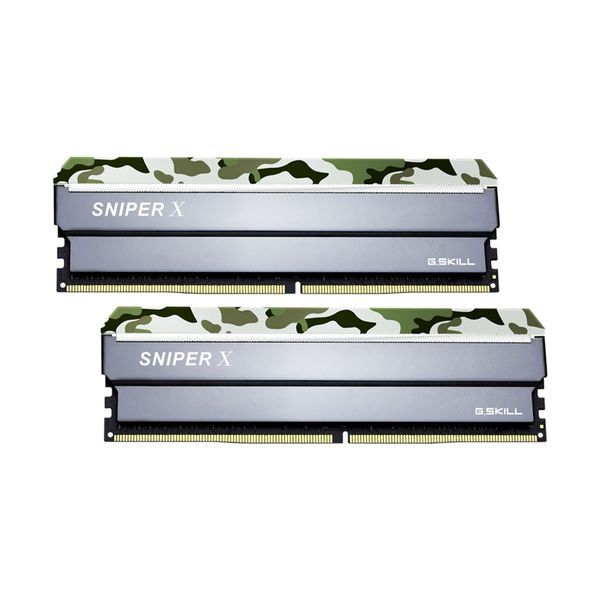 G.Skill G.Skill SniperX 16GB DDR4-3000MHz C16 (F4-3000C16D-32GSXFB) x2 Μνήμη RAM