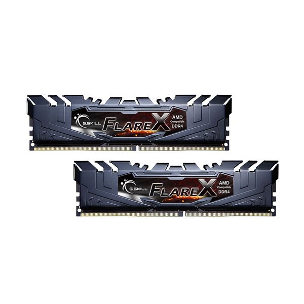 G.Skill G.Skill Flare X 16GB DDR4-3200MHz (F4-3200C14D-32GFX) x2 Μνήμη RAM