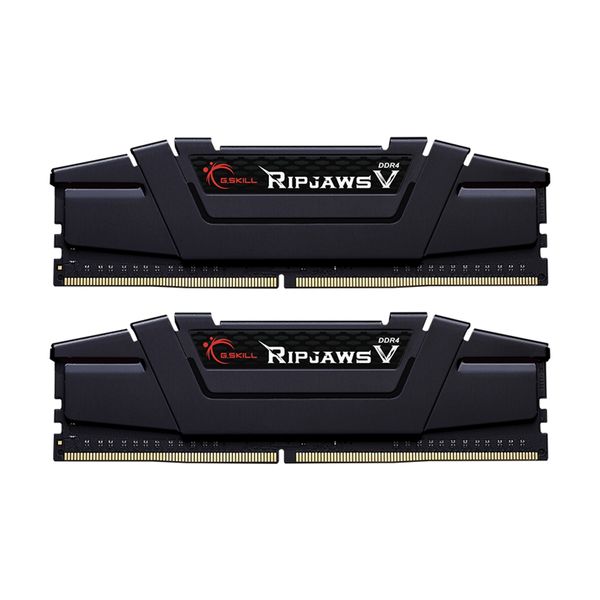 G.Skill G.Skill Ripjaws V 16GB DDR4-3200MHz C14 (F4-3200C14D-32GVK) x2 Μνήμη RAM