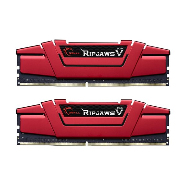 G.Skill G.Skill RipjawsV 8GB DDR4-3200MHz C15 (F4-3200C15D-16GVR) x2 Μνήμη RAM