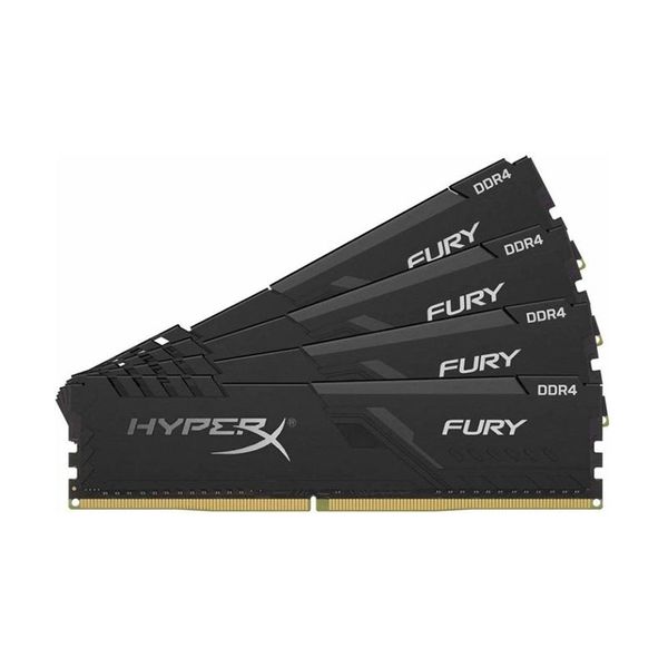 HyperX HyperX Fury 8GB DDR4-2666MHz C16 (HX426C16FB3K4/32) x4 Μνήμη RAM