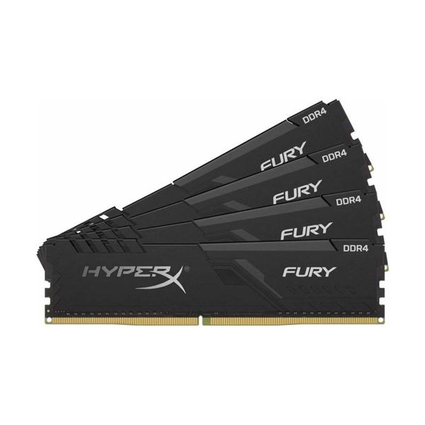 Kingston Kingston HyperX Fury 8GB DDR4-3000MHz C15 (HX430C15FB3K4/32) x4 Μνήμη RAM