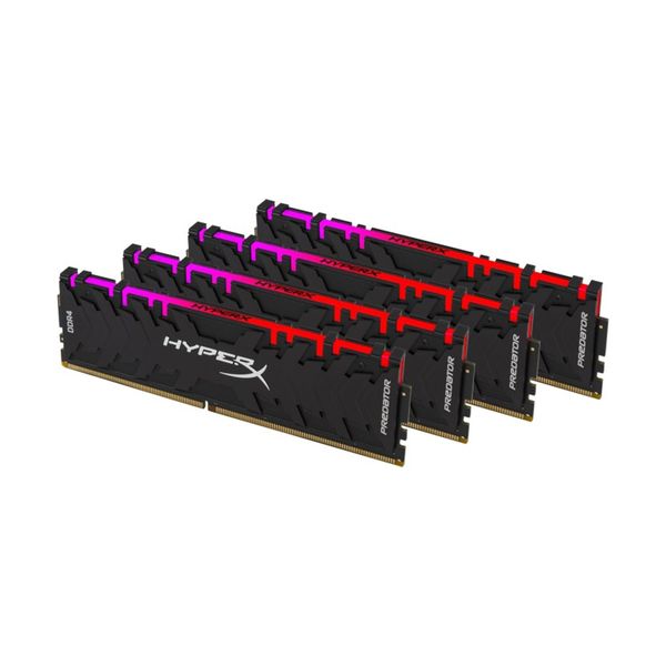 HyperX HyperX Predator RGB 16GB DDR4-3200MHz CL16 DIMM (HX432C16PB3AK4/64) x4 Μνήμη RAM