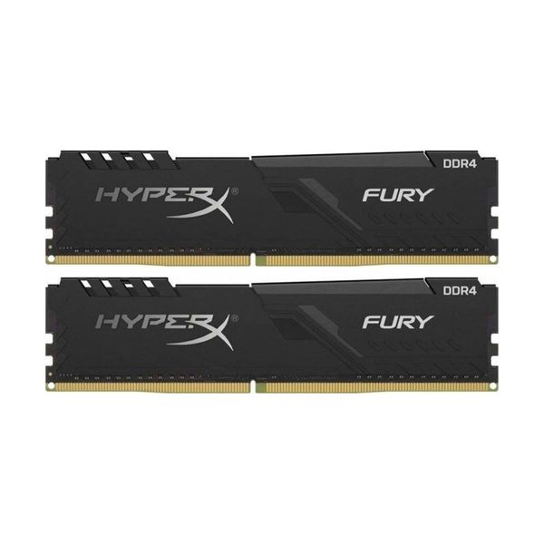 Kingston Kingston HyperX Fury 8GB DDR4-3600MHz C17 (HX436C17FB3K2/16) x2 Μνήμη RAM