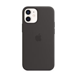 Apple iPhone 12 Mini Silicone Cover Black