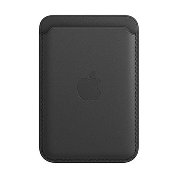 Apple Apple iPhone 12 Pro Max Leather Wallet with MagSafe Black Αξεσουάρ
