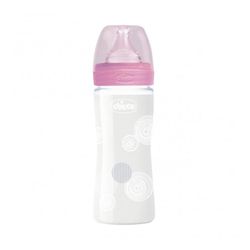 Chicco Well Being - Ροζ 240ml 0M+