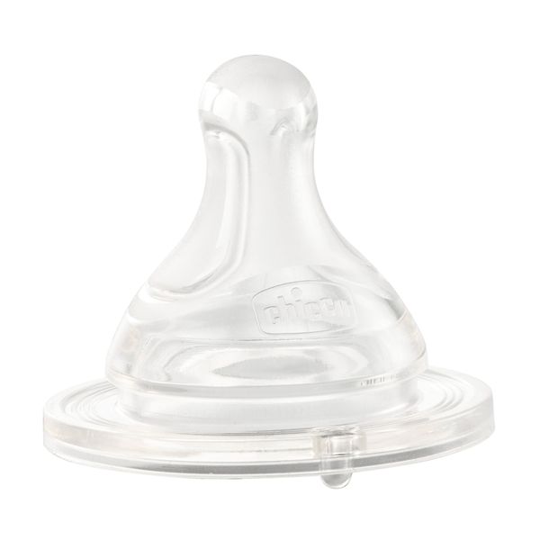 Chicco Chicco Physio P5 Γρήγορη Ροή 4Μ+ 2τμχ Θηλή Σιλικόνης
