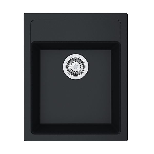 Franke Sirius SID 610-40 430x530mm Carbon Black Νεροχύτης Κουζίνας