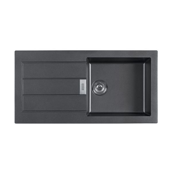 Franke Sirius SID 611 1000x510mm Carbon Black Νεροχύτης Κουζίνας