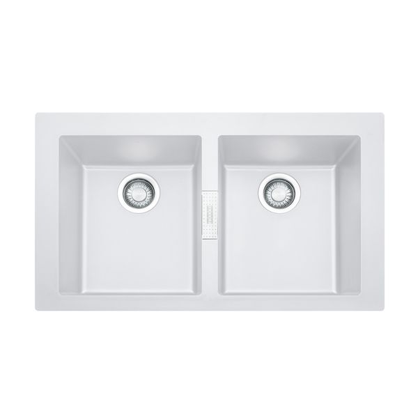 Franke Sirius SID 620 860x510mm Polar White Νεροχύτης Κουζίνας