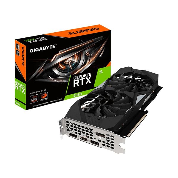 Gigabyte GeForce RTX 2060 Windforce 6GB Κάρτα Γραφικών