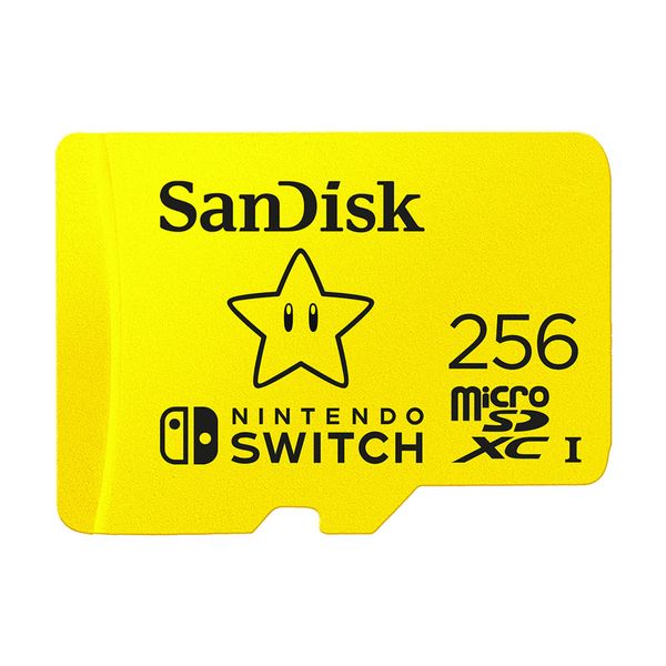 Sandisk MicroSDXC for Nintendo Switch 256GB