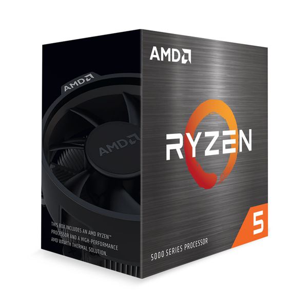 AMD AMD Ryzen 5 5600X AM4 BOX Επεξεργαστής