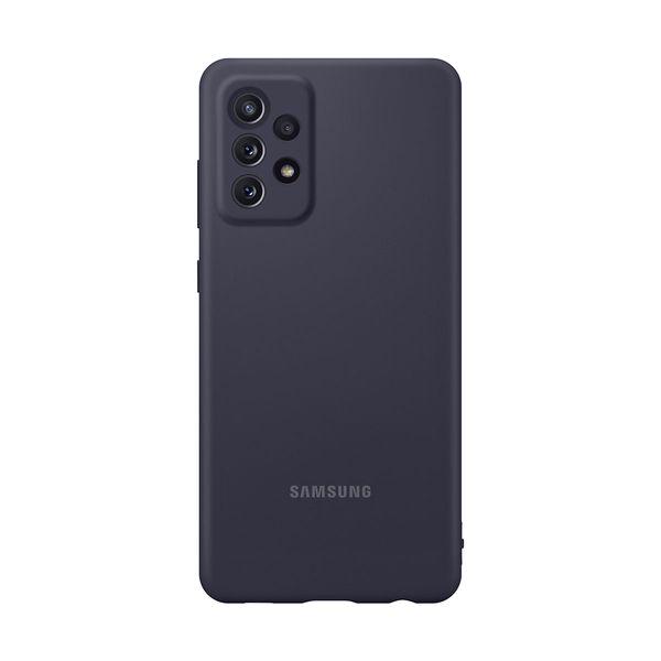 Samsung Galaxy A72 Silicone Black Θήκη Κινητού