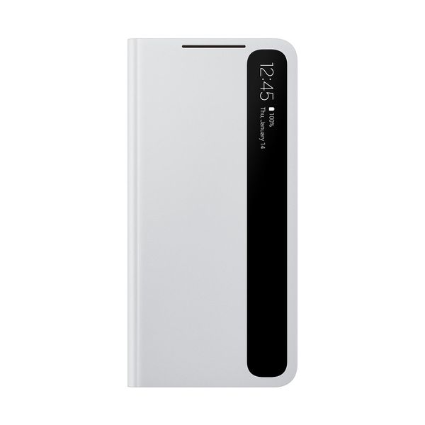 Samsung Galaxy S21 Clear View Cover Gray Θήκη Κινητού