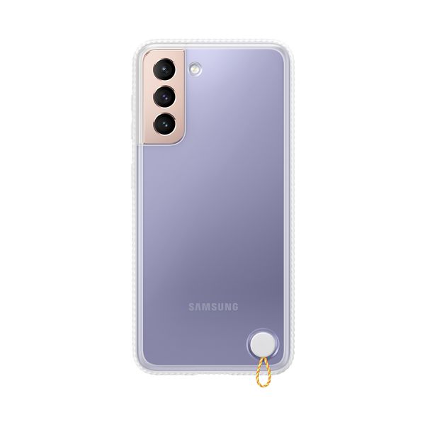 Samsung Samsung Galaxy S21 Clear Protective White Θήκη Κινητού