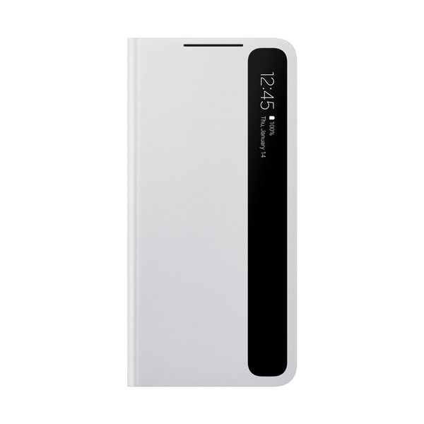 Samsung Galaxy S21+ Clear View Cover Gray Θήκη Κινητού