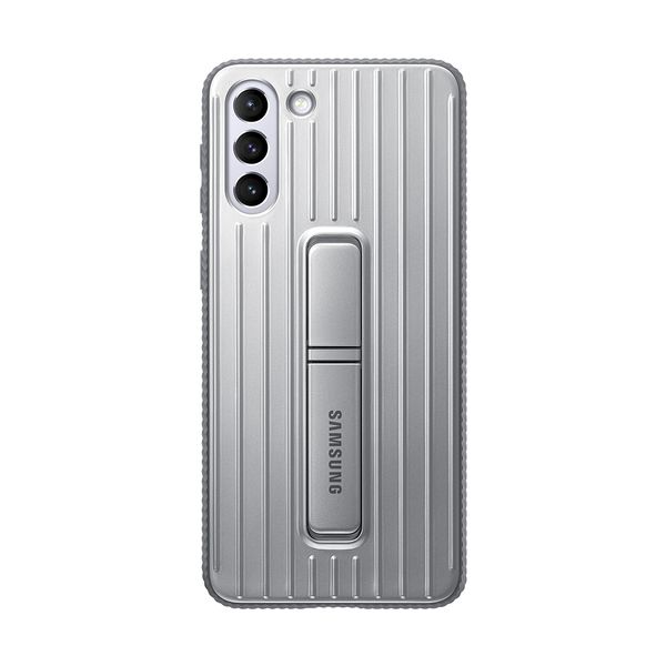 Samsung Galaxy S21+ Protective Standing Gray Θήκη Κινητού