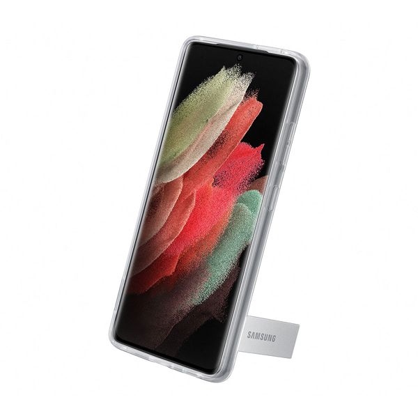 Samsung Galaxy S21 Ultra Clear Standing Cover Transparent Θήκη Κινητού