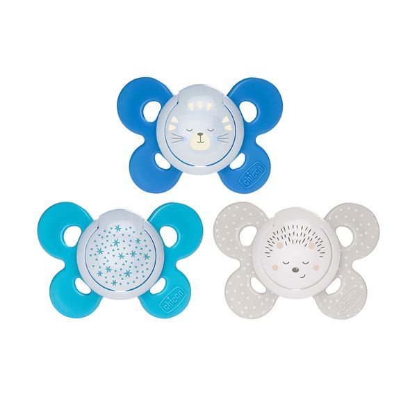 Chicco Chicco Comfort Μπλε 16-36M+ 2τμχ Πιπίλα