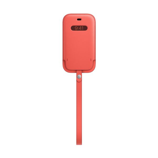 Apple Apple iPhone 12 mini Leather Sleeve with MagSafe Pink Citrus Αξεσουάρ