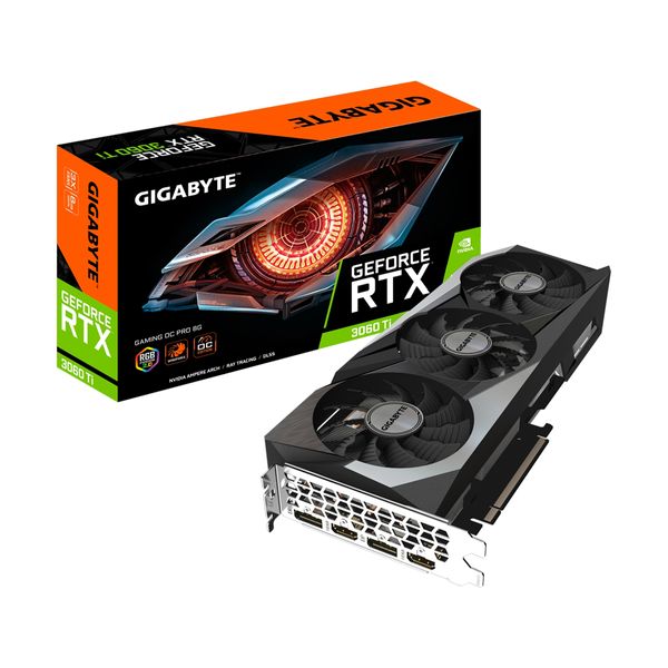 Gigabyte GeForce RTX 3060 Ti 8GB Gaming OC Pro