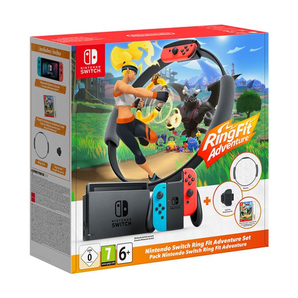 Nintendo Switch Red&Blue Ring Fit Adventure Set