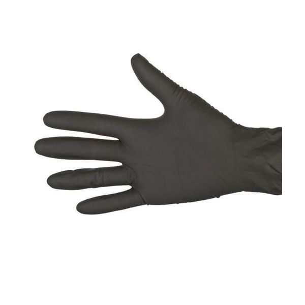 Eurolamp Βινιτρυλίου 100 Τμχ Χωρίς Πούδρα Μαύρα XL Γάντια