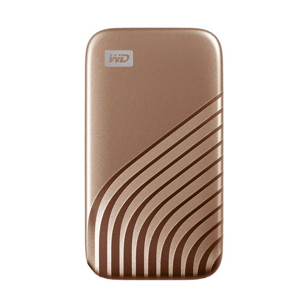 WD WD My Passport 500GB Gold SSD Εξωτερικός Δίσκος