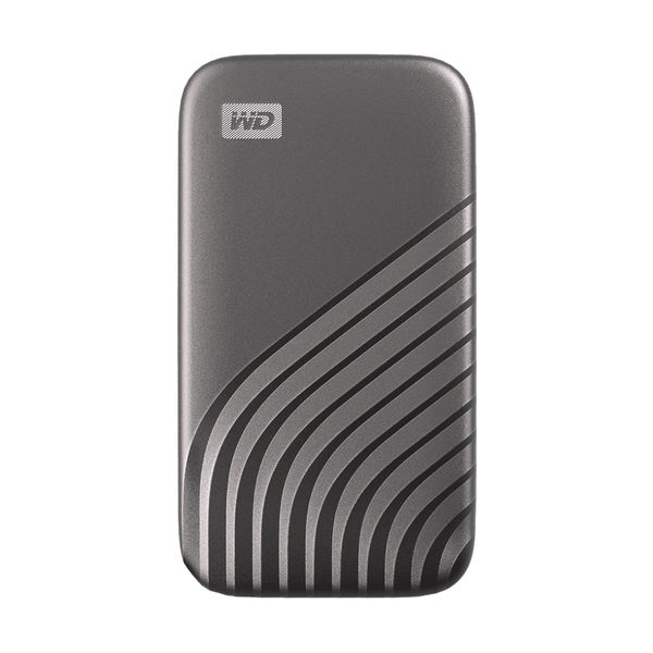 WD WD My Passport 500GB Gray SSD Εξωτερικός Δίσκος