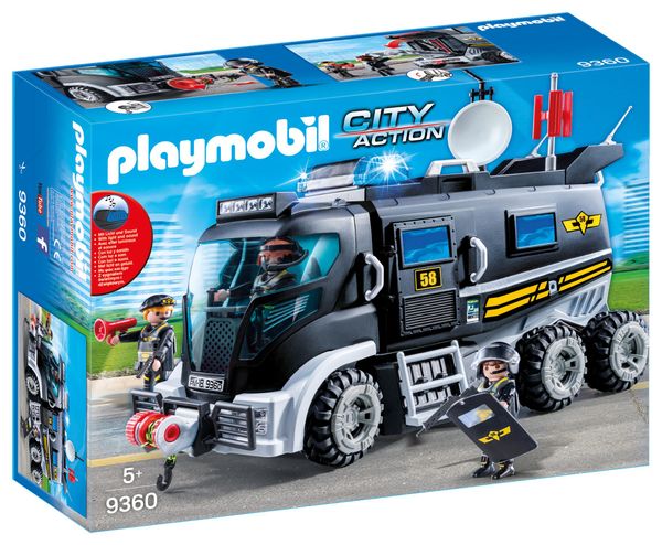 PLAYMOBIL® City Action: SWAT Truck - 9360 Παιχνίδι