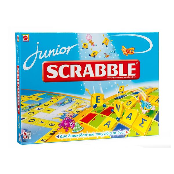 Mattel Eπιτραπέζιο Scrabble Junior Y9672 Eπιτραπέζιο