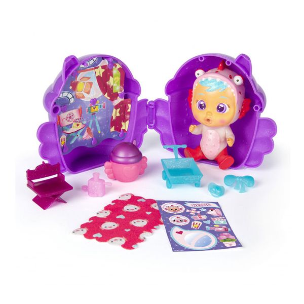 AS Κλαψουλίνια Μαγικά Δάκρυα Φτερωτό Σπιτάκι Glitter 1013-90378 Παιχνίδι Κούκλα