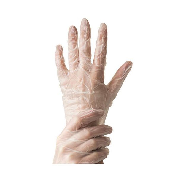 Eurolamp Βινυλίου 100 Τμχ Χωρίς Πούδρα διάφανα Large Γάντια