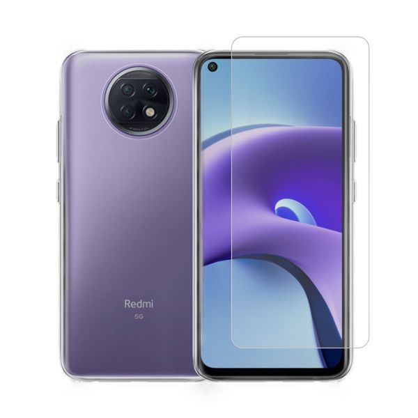 Redshield Redshield Xiaomi Redmi Note 9T 5G TPU + Tempered Glass Προστατευτικό Οθόνης