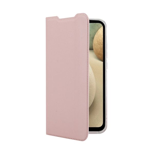 Redshield Case Book Galaxy A12 Rose Gold Θήκη Κινητού