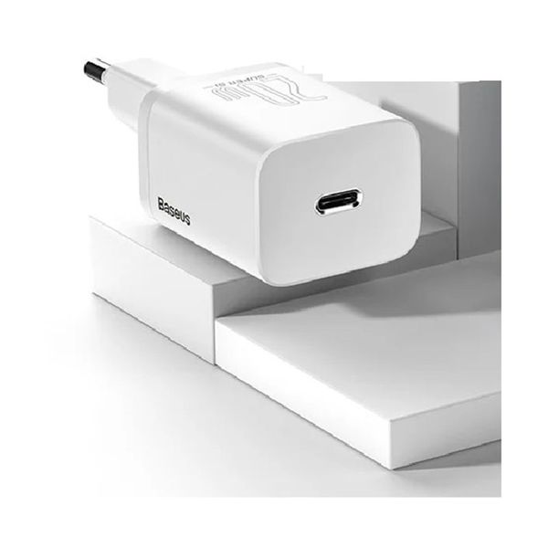 Baseus Super Si Quick Charger 1C 20W White Αντάπτορας